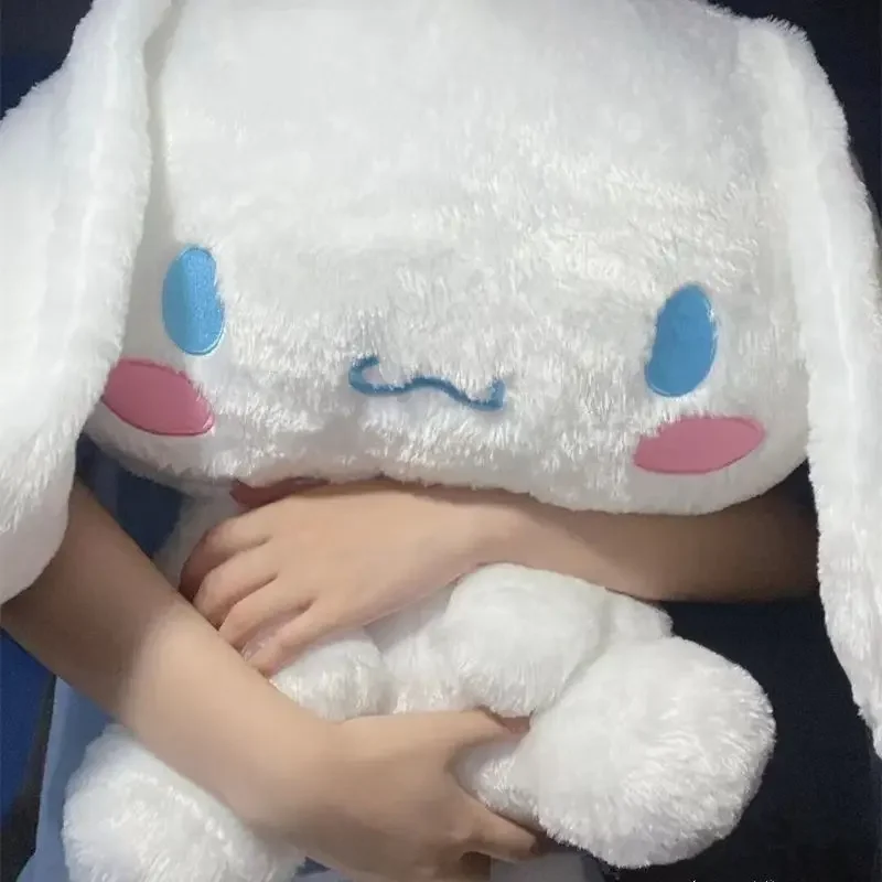 Lovely Cinnamoroll Plush Toy Cartoon Stuffed Anime White Dog Plushies Cuddly Doll Throw Pillow Birthday Gifts Girl